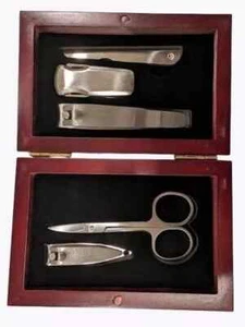 5PCS premium manicure set all stainless steel-New - Picture 1 of 3