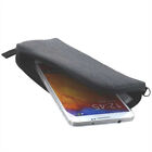 Softcase fr Motorola Razr 2023 G53j 5G Handytasche Wallet Slim Etui Hlle grau