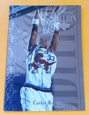 1995-96 Upper Deck Special Edition Carlos Rogers #SE169 - Raptors - Image 1 of 2