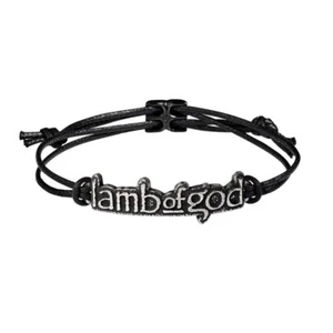Pulsera Alquimia Rocas Góticas Cordero de Dios Heavy Metal Thrash Death Metalcore Nueva - Imagen 1 de 2