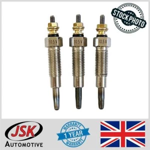  3x Heater Glow Plugs for Kubota V1402 V1702 V1902 D1302 Replaces 15401-65510 - Picture 1 of 1