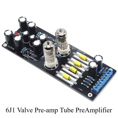 Kit preamplificatore valvolare preamplificatore valvolare 6J1 scheda assemblata audio fai da te standpipe NUOVO - Immagine 1 di 4