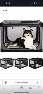 Dog Crate,36x25x25 Inch Large Crate for or 36"L x 25"W x 25"H, Grey - Picture 1 of 14