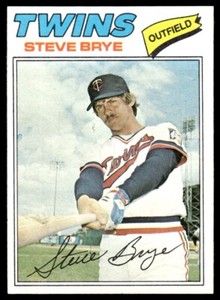 1977 Topps Steve Brye Minnesota Twins #424
