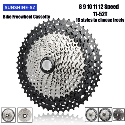 MTB 8-12 SPEED 9-52T Cassette / Freewheel Bicycle Sprockets Mountain Bike Parts - Image 1 of 4