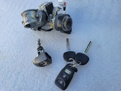 🔑 Interruptor de encendido para sedán Kia Forte 2010-2013 cilindro de bloqueo de puerta 1 mando Foto 1 de 4