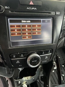 2016 ACURA ILX NAVIGATION INFORMATION RADIO DISPLAY SCREEN 39540-TX6-C520-M1 OEM - Picture 1 of 15