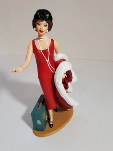 1997 Hallmark Holiday Voyage Barbie Collectible Porcelain figurine - Picture 1 of 10