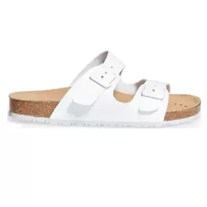 ABEBA SANDALE NATURE 42 NEU 50€ hausschuhe arizona boston kairo milano madrid - Picture 1 of 12