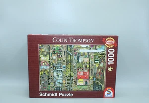 Colin Thompson fantástico paisaje urbano rompecabezas 1000 Schmidt 🙂 - Imagen 1 de 10