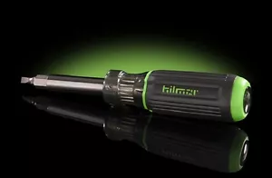 Hilmor 1839053 9IN1SV 9-N-1 Multiherramienta Tornillo/Tuerca Driver Schrader Válvula Núcleo - Imagen 1 de 7
