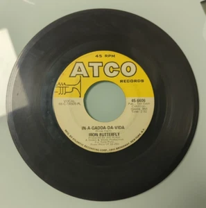 IRON BUTTERFLY In-A-Gadda-Da-Vida / Iron Butterfly Theme original 45 from 1968 - Picture 1 of 2