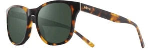 NEW REVO SUNGLASSES TATUM SHINY TORTOISE - SMOKEY GREEN POLARIZED GLASS LENSES - Picture 1 of 1