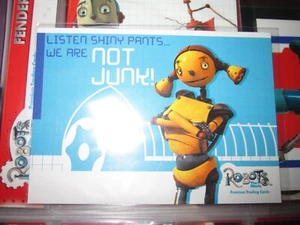 ROBOTS THE MOVIE PINWHEELER PIPER NOT JUNK ! CARD BOX LOADER CARD BL-1 MINT - Picture 1 of 2
