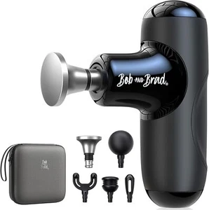 Bob and Brad Q2 Max Mini Massage Gun with Metal Head & Carry Case Portable Quite - Picture 1 of 9