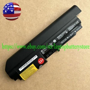 Genuine battery for Lenovo Thinkpad T61 T61P R61 R61i 14.1" wide R400 T400 33+ - Picture 1 of 5