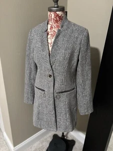Light Gray Blazer Jacket - Picture 1 of 4