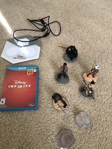 Disney Infinity 3.0 Wii U Game Bundle (7) Figures Star Wars Tested & Working - Picture 1 of 4