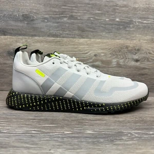 Adidas Shoes Men Multix Size 12 Sneakers Grey Lace up GV8282 Grey Black Green - Picture 1 of 17