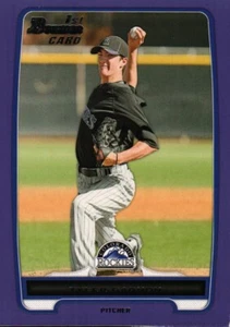 2012 Bowman Prospects Purple #BP13 - Tyler Gagnon - Colorado Rockies 12-334 - Picture 1 of 2