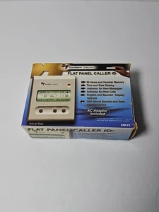 NOS Southern Telecom écran plat appelant modèle #SID01 blanc NEUF - Photo 1/3