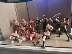 großes WWF WRESTLER Action Figuren Konvolut Restposten x13 - Bild 1 von 4