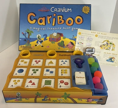 Juego de mesa Cranium Cariboo Magical Treasure Hunt 2002 faltan 4 cartas Foto 1 de 4