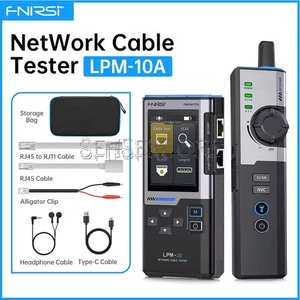 FNIRSI LPM-10A Network RJ45/RJ11 Cable Tester Anti-Interference Line Finder DE - Bild 1 von 10