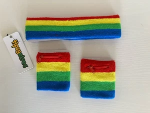 Rainbow Trailblazer Zippered Sweatband Set 3 Piece - Picture 1 of 5
