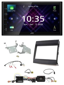 JVC DAB 2DIN Lenkrad Bluetooth USB Autoradio für Porsche Cayenne 2011-2016 - Bild 1 von 12