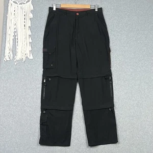 Barrington Pants Mens 34 32W Black Convertible Zip Off Cargo Outdoors Hiking - Picture 1 of 14