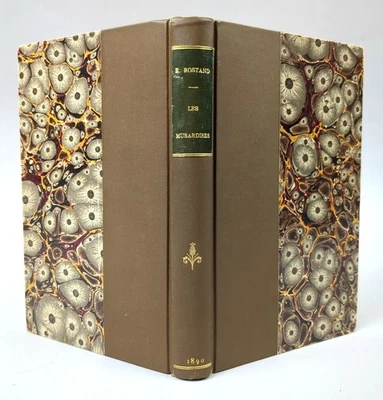 EDMOND ROSTAND • LES MUSARDISES E.O. EDITION ORIGINALE PARIS 1890 RELIURE SIGNÉE - Photo 1/4