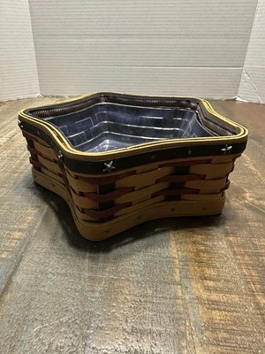 Longaberger Proudly American Little Star Basket 2002 - Bild 1 von 4