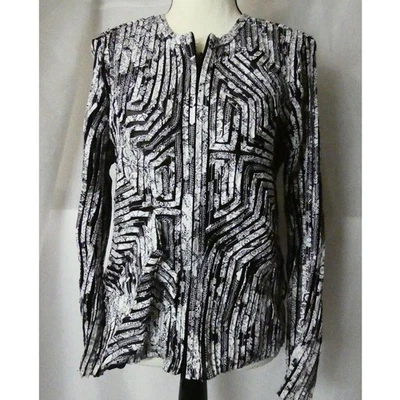 Женский блейзер/куртка на молнии Andrea Rosati размер 10 Business Artsy  - Изображение 1 из 4