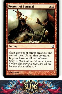 Magic the Gathering MTG Theros Portent of Betrayal #133 Buy 2 Get 1 - Image 1 of 2