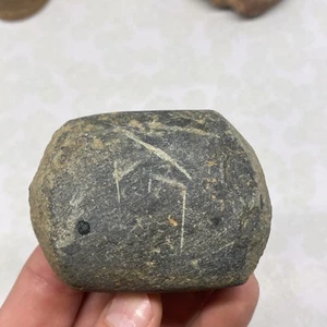 MLC s7048 2 3/4” piedra dura Hammerstone Ohio artefacto de piedra - Imagen 1 de 4