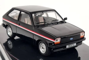Ixo 1/43 - Ford Fiesta Mk1 1978 Black Diecast Scale Model Car - Picture 1 of 6