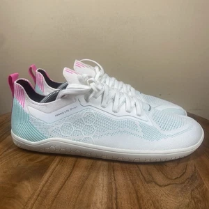 Vivo Barefoot Primus Lite Knit Damenschuhe weiß rosa und blau Größe 40 Größe 9 - Bild 1 von 11