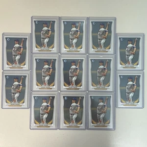 2014 Bowman Chrome JACOB DEGROM #BCP73 1st Prospect Rookie Lot x13 New York Mets - Picture 1 of 3