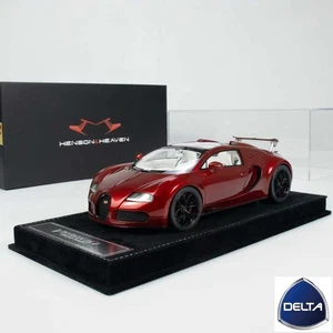 1/18 Henson & Heaven HH Model Bugatti Veyron Grand Sports In Metallic Red - Picture 1 of 9
