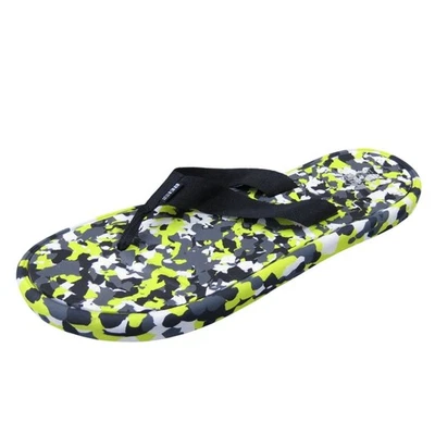 Sandalias REI Co-op Para Hombre 12 Chanclas Recicladas Neón Camuflaje Goma Cómodas Foto 1 de 4