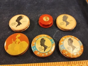 6 Stück Vintage Armand Cold Cream Pulver Werbedose Gratisprobe - Bild 1 von 12