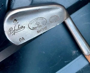 Antique Vintage MacGregor OA Flange Sole Popular Mashie Pro RESTORATION L@@K!! - Picture 1 of 7