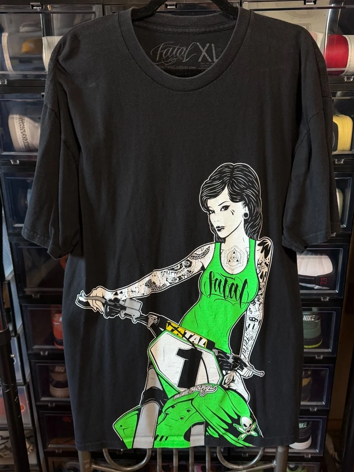 Camiseta Fatal Clothing Dirtbike Talla XL Foto 1 de 4