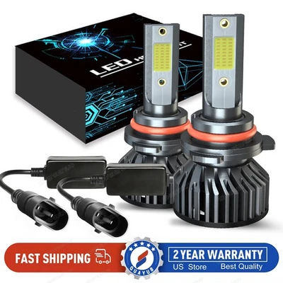 For Jaguar F-Pace Sport Utility 2017-2020 LED Headlight High Low Beam Bulbs Kit - Image 1 of 4