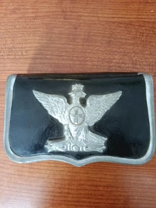 Militaria. Riproduzione giberna in ceramica della cavalleria Savoia - Foto 1 di 5