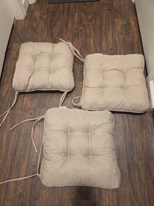 3 Love's cabin Memory Foam Chair Cushions - Picture 1 of 6