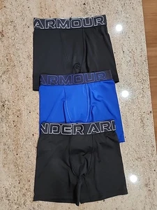 New Boy's UNDER ARMOUR Set Of 2 Boxer Brief size S - Picture 1 of 2