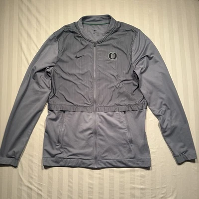 Jaqueta Nike Oregon Ducks masculina média F18 lateral híbrida manga longa macia - Imagem 1 de 4