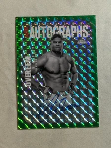 2025 Topps Chrome UFC Octagon Legends Geometric Green Alistair Overeem Auto /99 - Picture 1 of 2